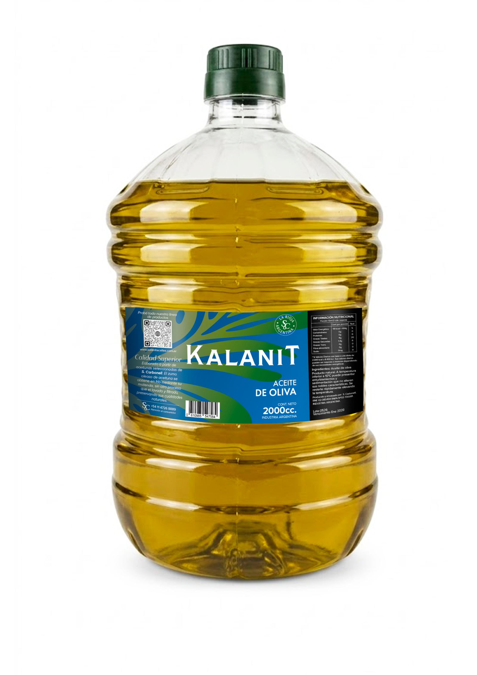 Aceite de Oliva 2000cc